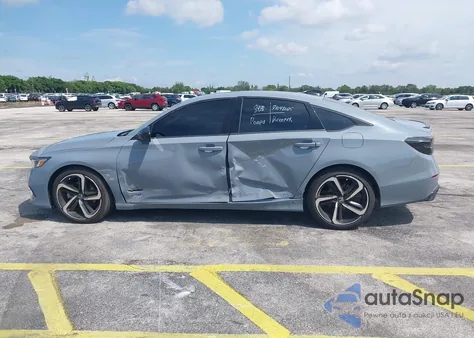 2021 Honda Accord Sport 2.0T from USA, damaged, VIN 1HGCV2F32MA005827